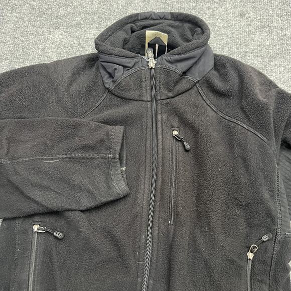 Patagonia Jacket Womens Small Black R Regulator Fleece Full Zip Mesh Lined Warm - Picture 2 of 12